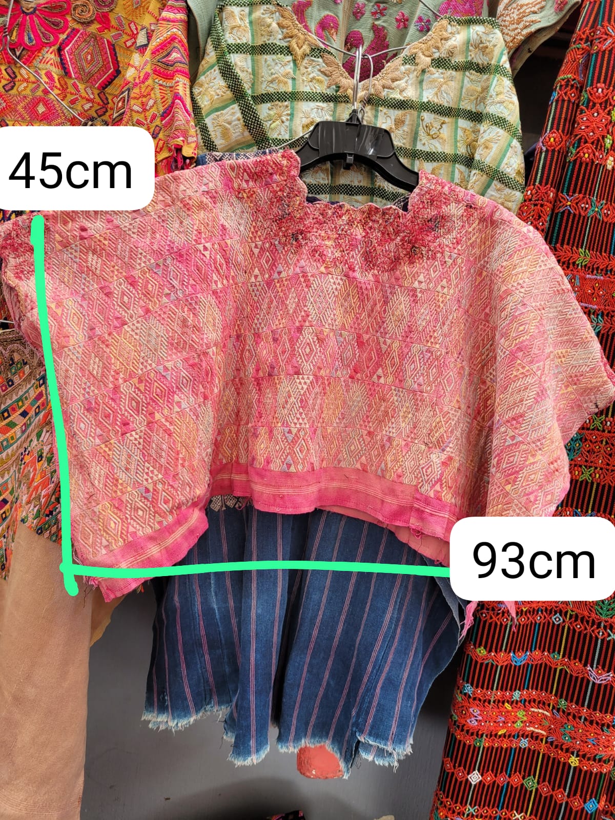 Pink Coban huipil (Reserved for April)