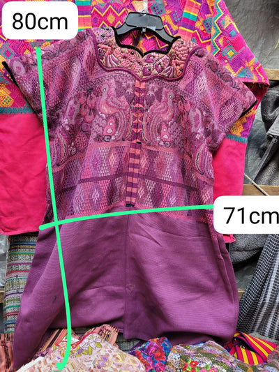 Berry Almolonga huipil for April