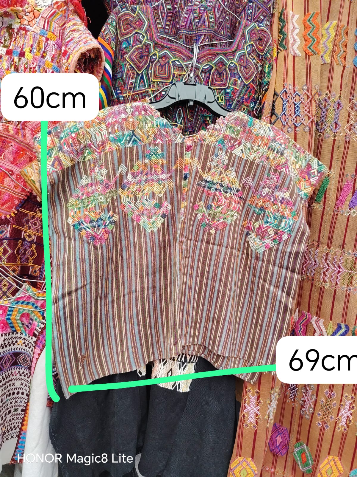 Striped Nahuala huipil (Reserved for Kimberly)