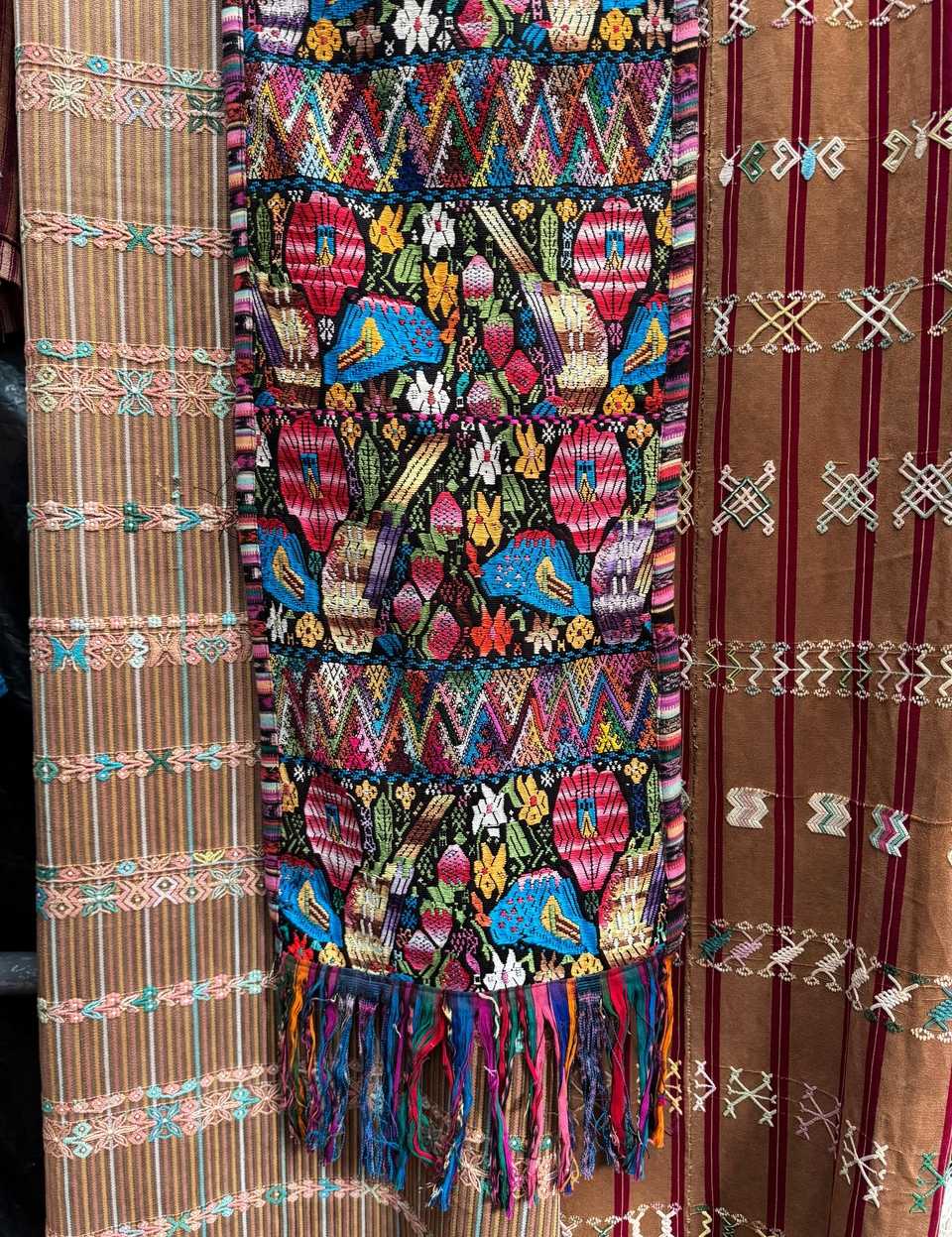 Colourful Chichicastenango tablecloth #5-152