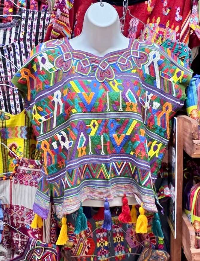 Colourful Nebaj huipil #6-133