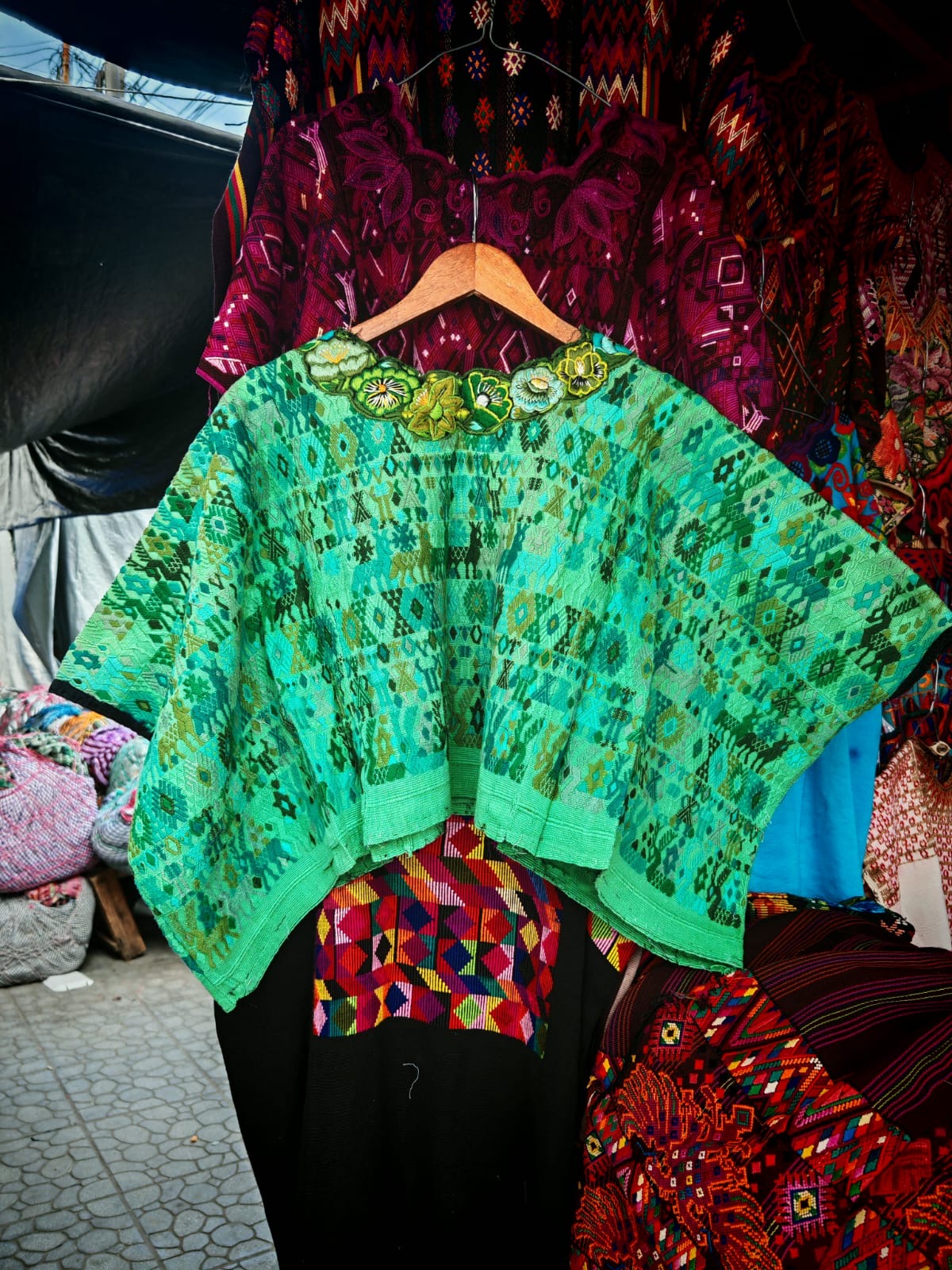 Green Coban huipil (Reserved for April)