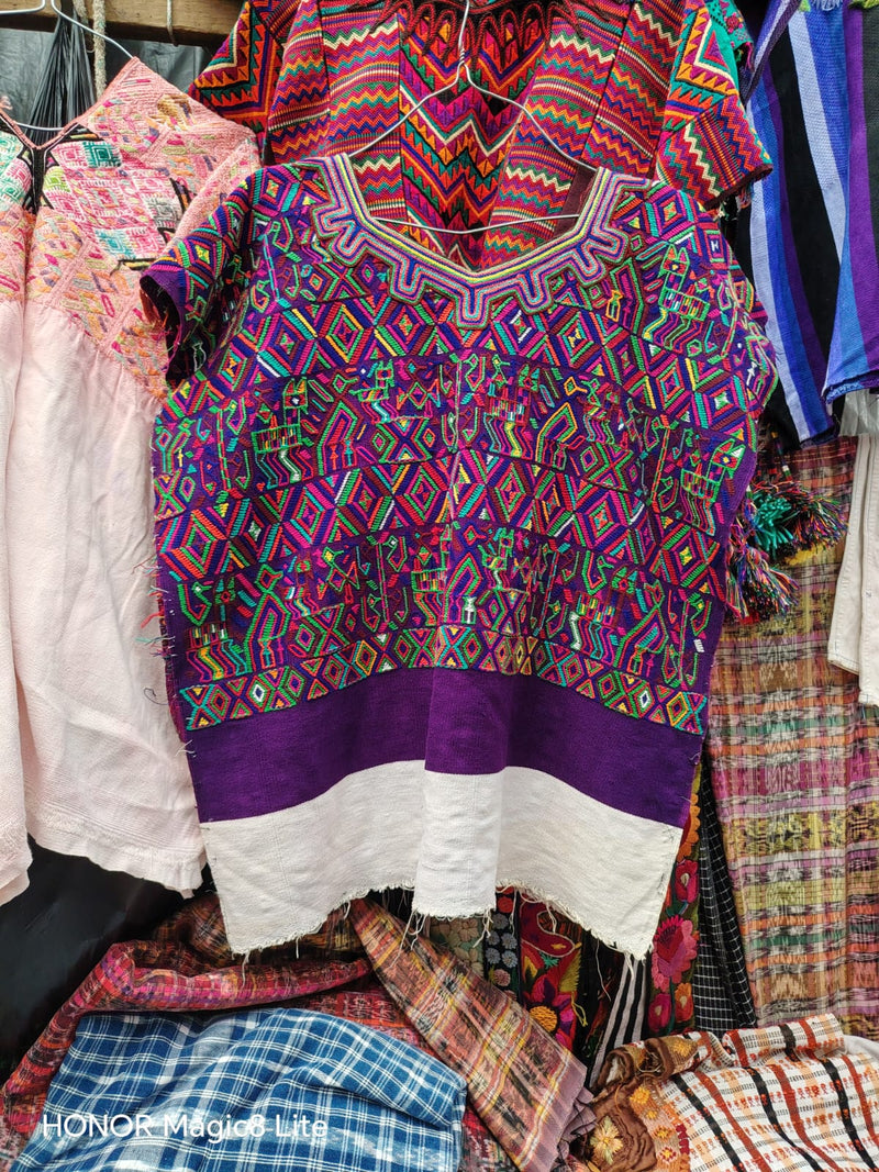 Royal purple Nebaj huipil (Reserved for Anne)