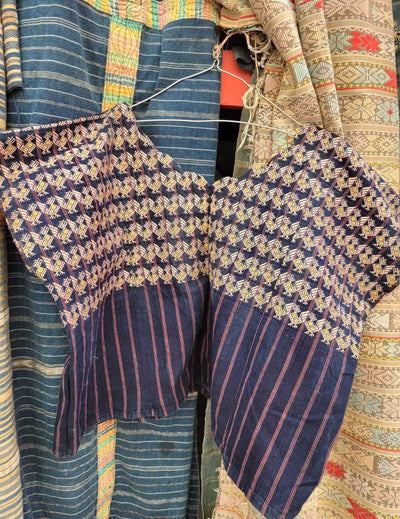 Indigo Nahuala huipil #2-33