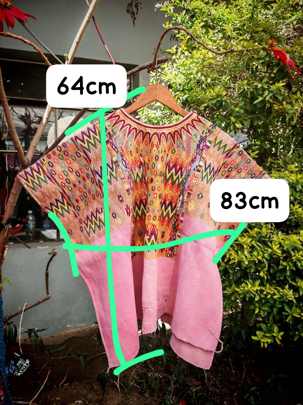 2 pink Chichi huipiles for Anne