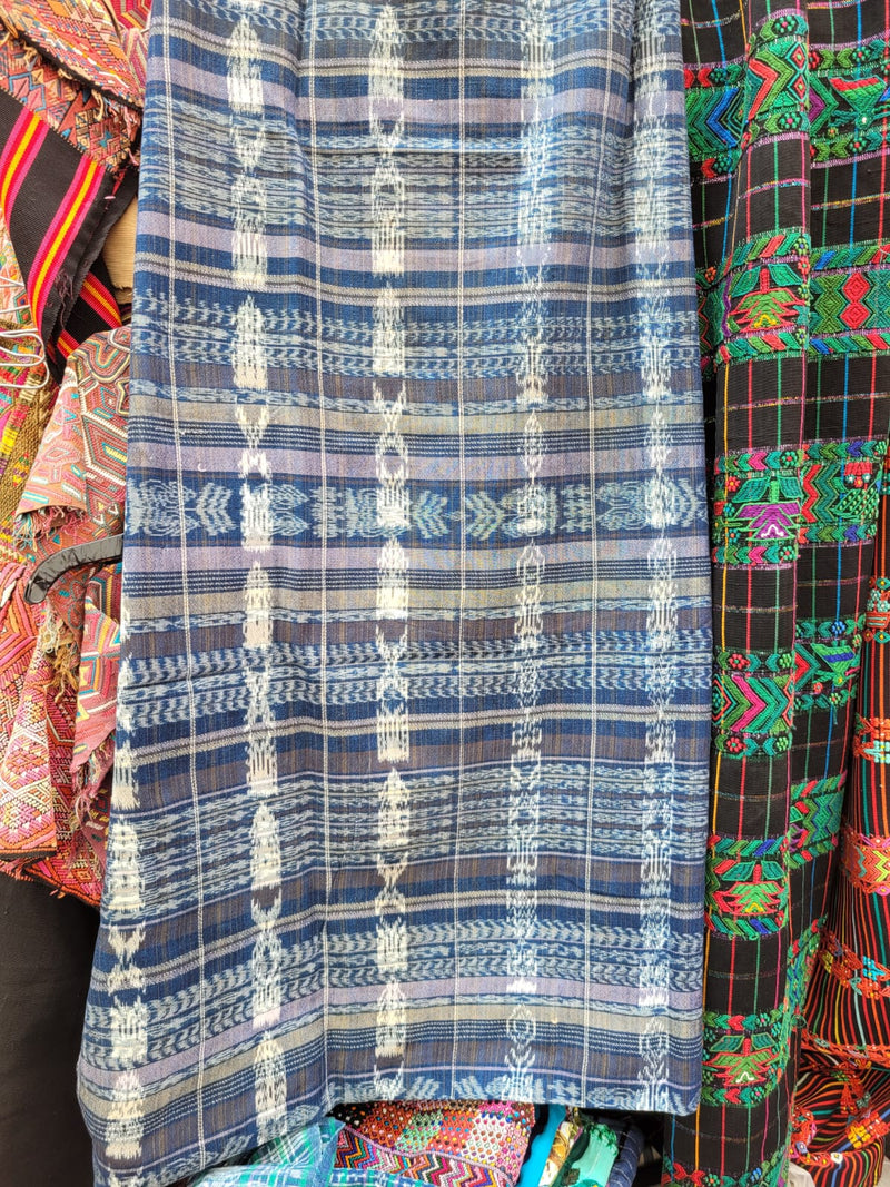Indigo ikat for Sarah