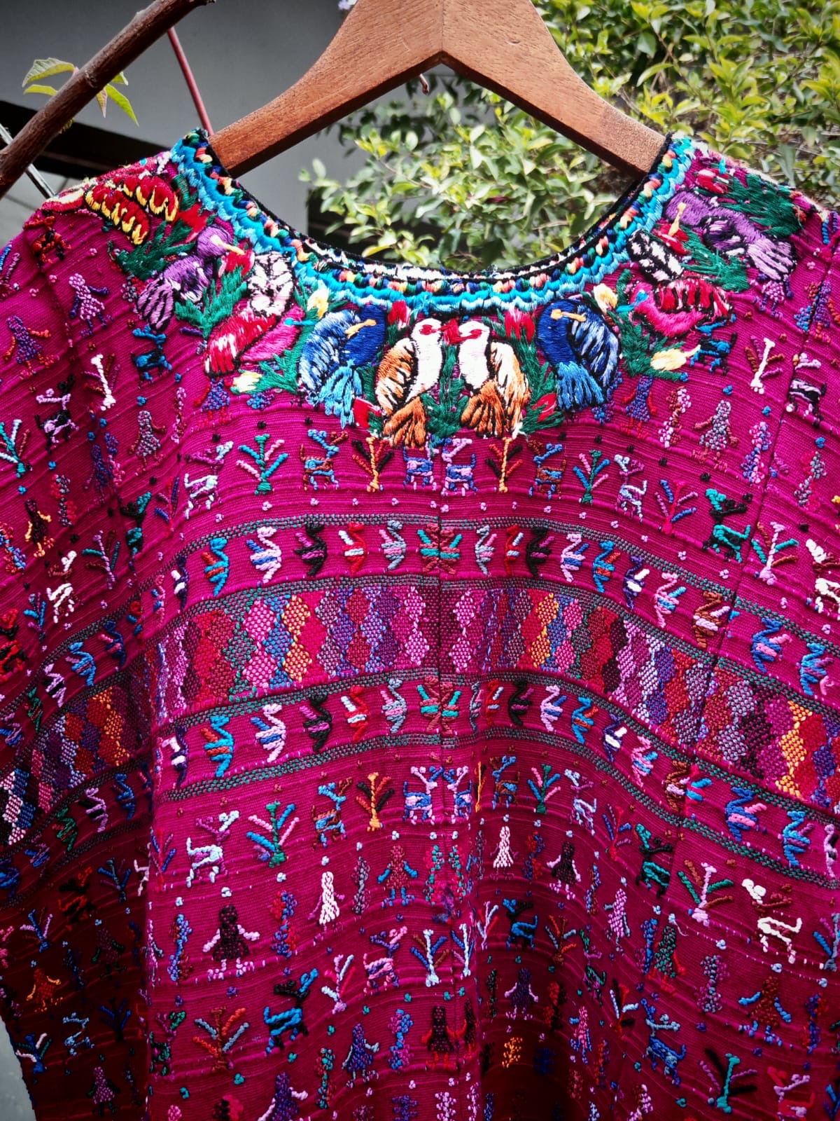 Pink San Lucas huipil (Reserved for Sarah)