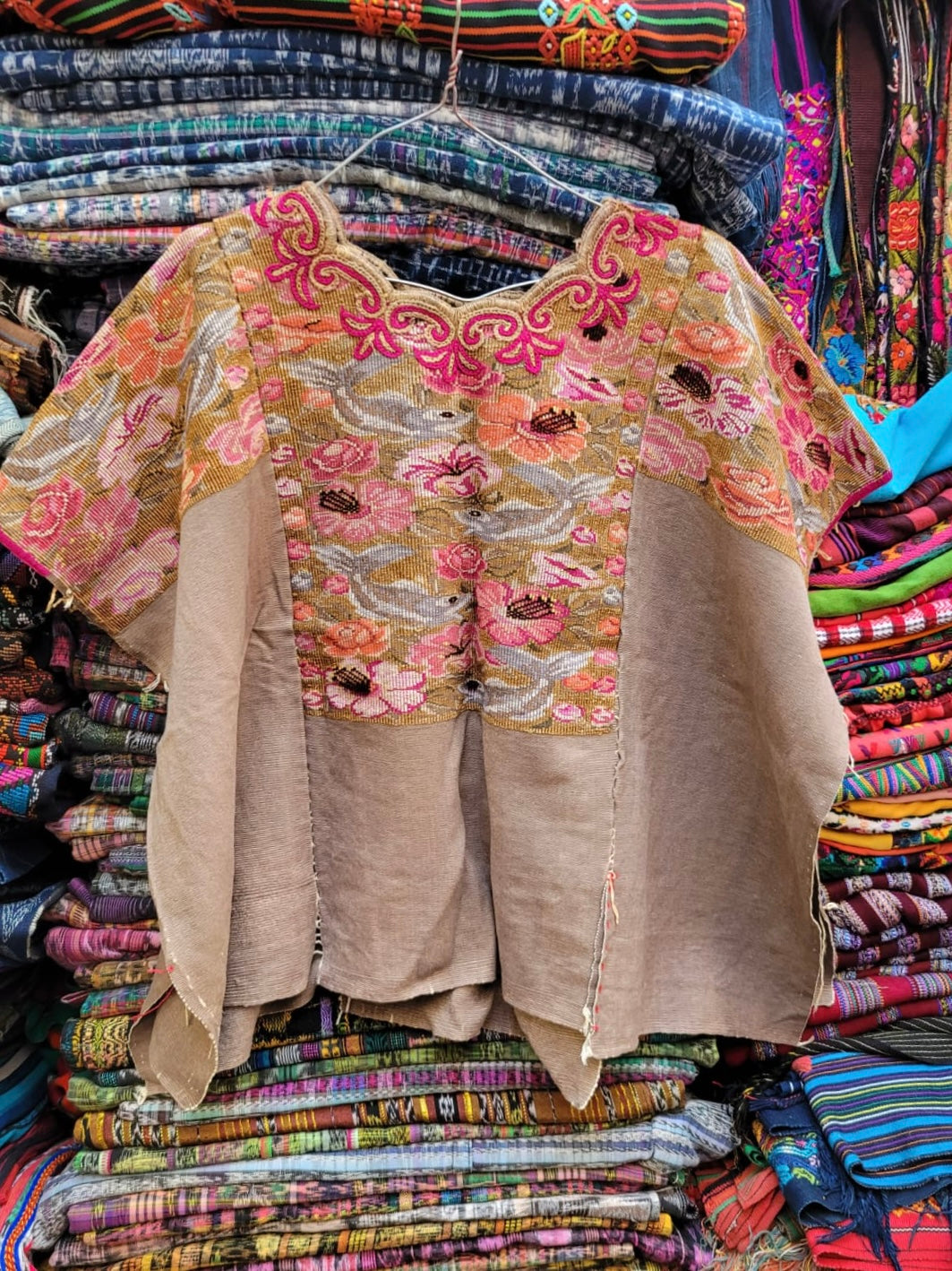 Floral Chichi huipil for Anne