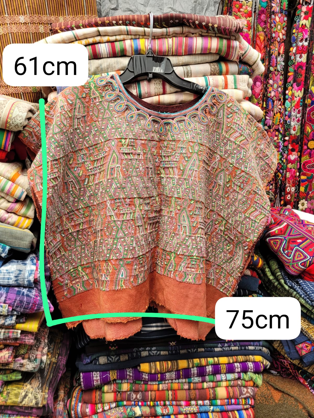 Orange Nebaj huipil (reserved for April)