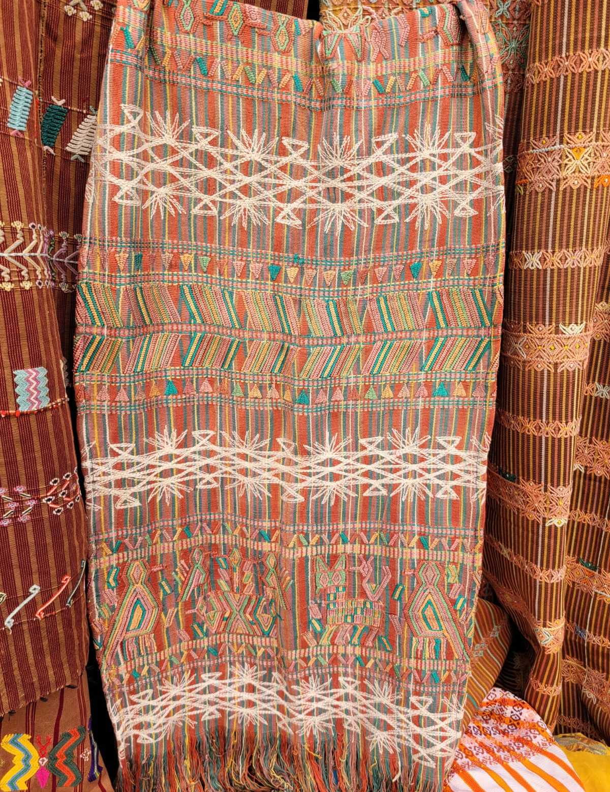 Pastel Nebaj tzute #2-68