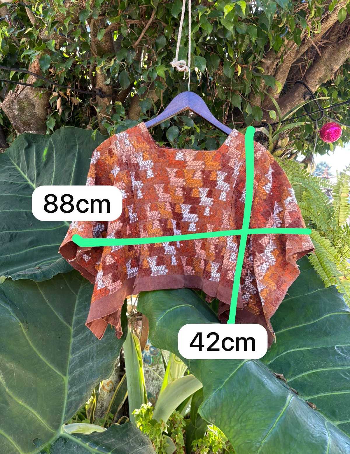 Huipil Cobán Marrón #1-39