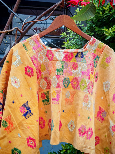 Yellow Coban huipil (Reserved for Chus)