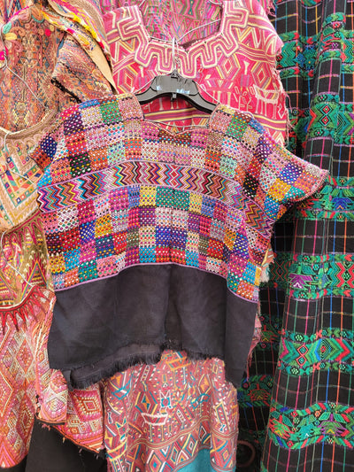 Patchwork San Lucas huipil for Andrea