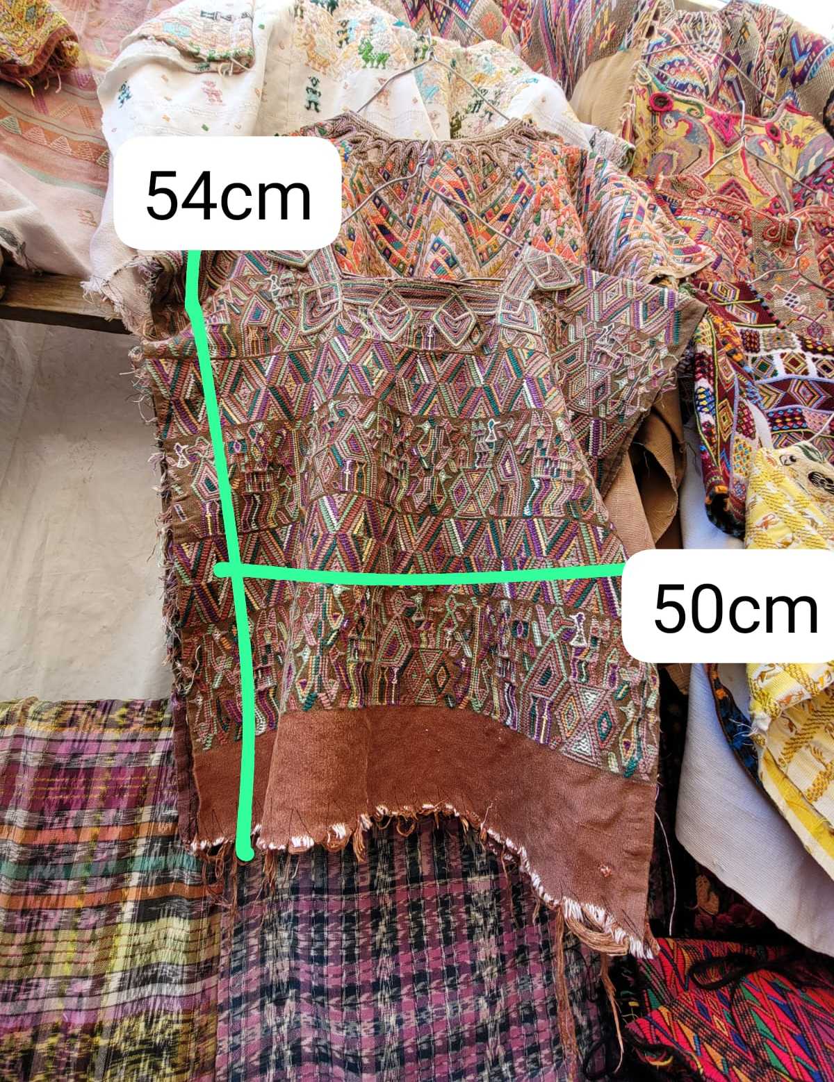 Earthy Nebaj huipil #2-93