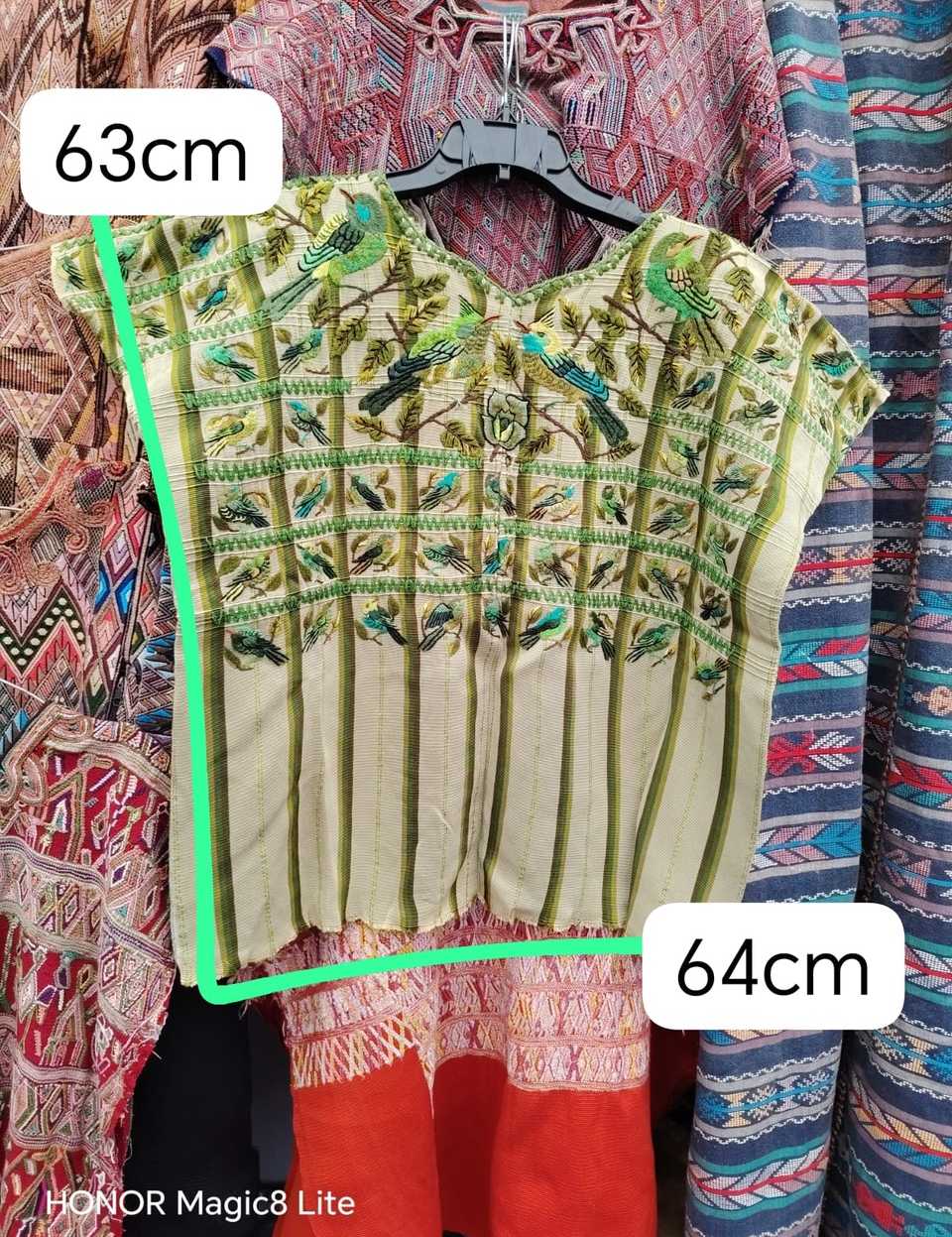 Spring green Santiago huipil #4-316