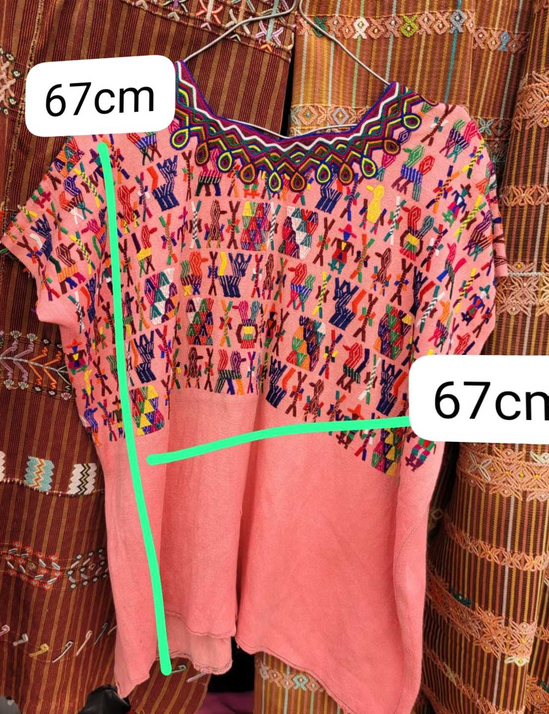 Huipil Coral Nebaj #2-76