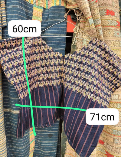 Indigo Nahuala huipil #2-33