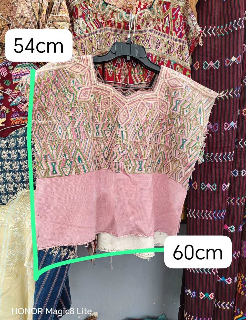 Pastel pink Nebaj huipil #5-328