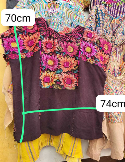 Sunflower Chichicastenango huipil #2-123