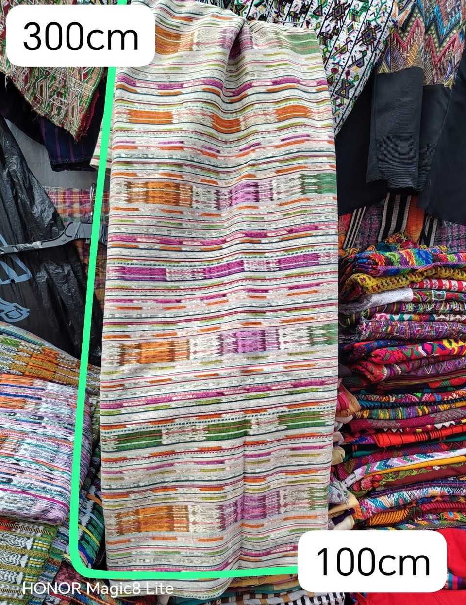 Orange and fuchsia Sumayac corte #4-301