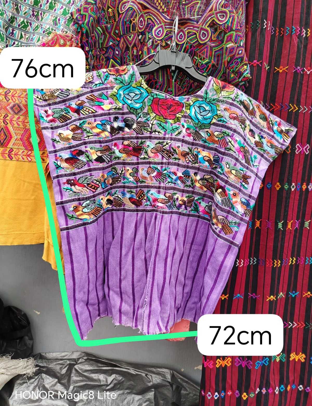 Lilac Santiago huipil #4-232