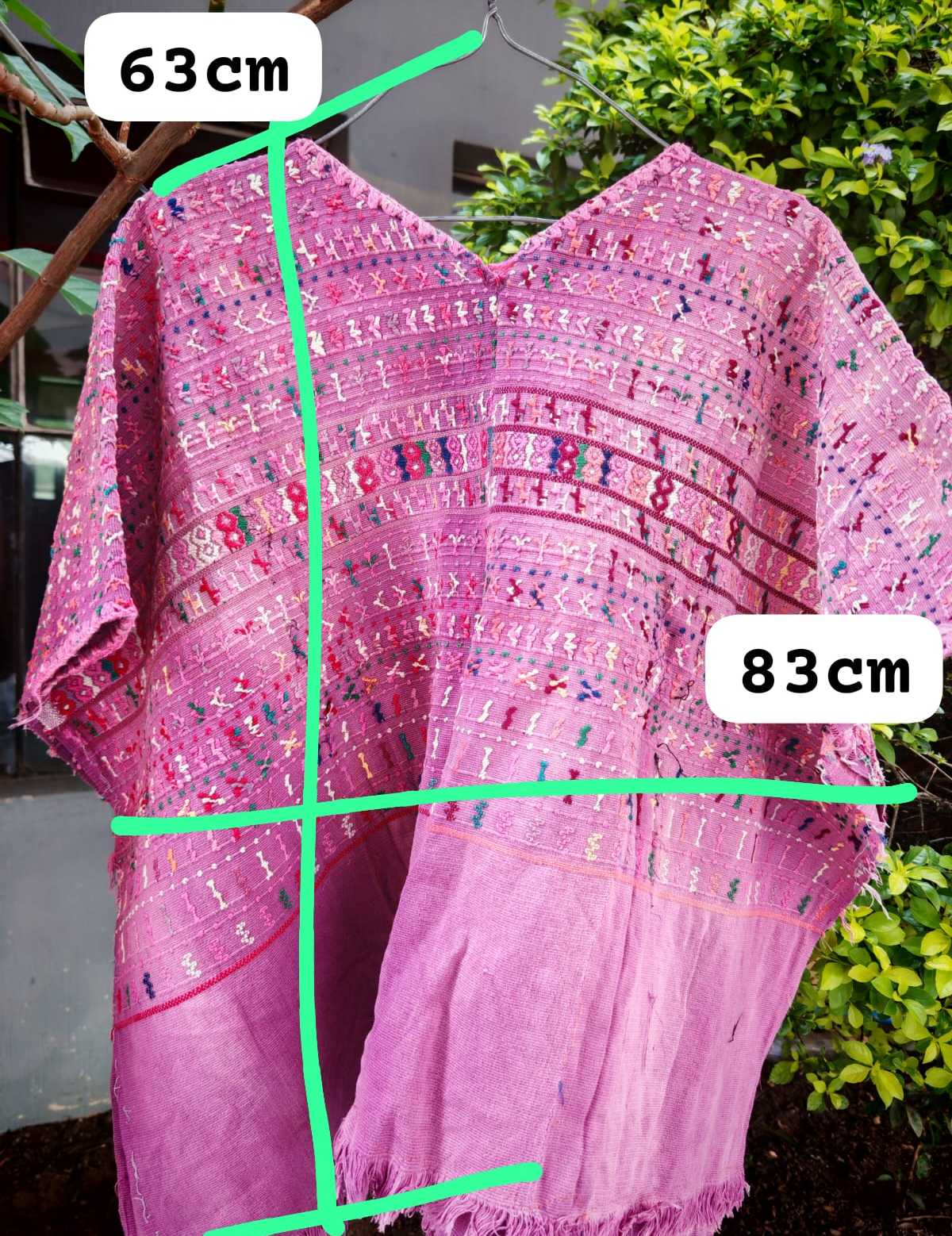 Lolly Pink San Lucas Huipil #6-254