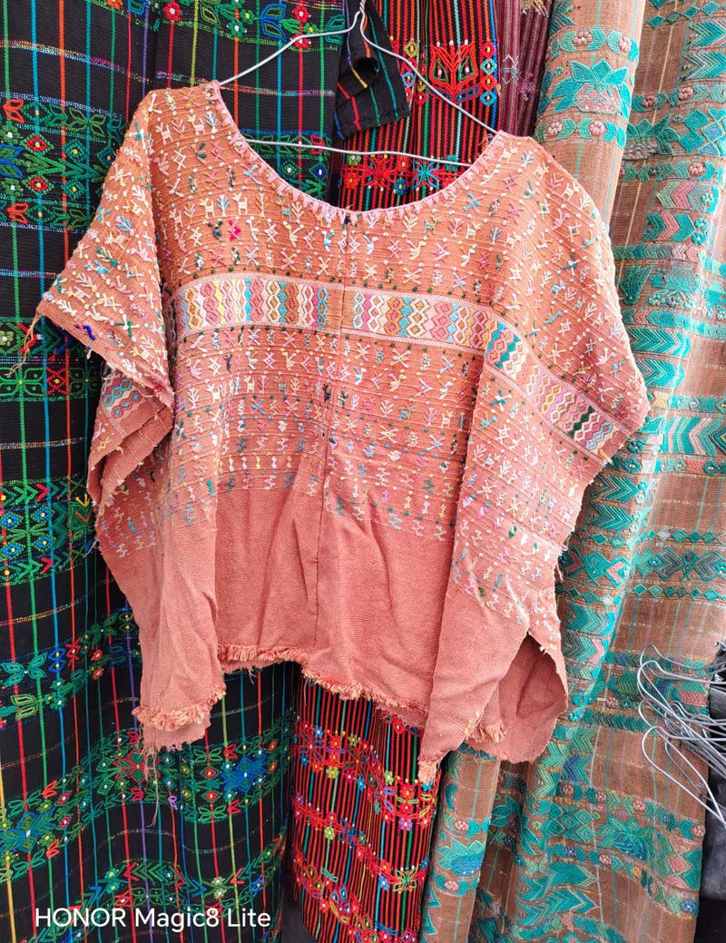 Coral San Lucas huipil #6-52