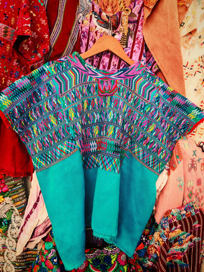 San Juan Cotzal huipil for Monika