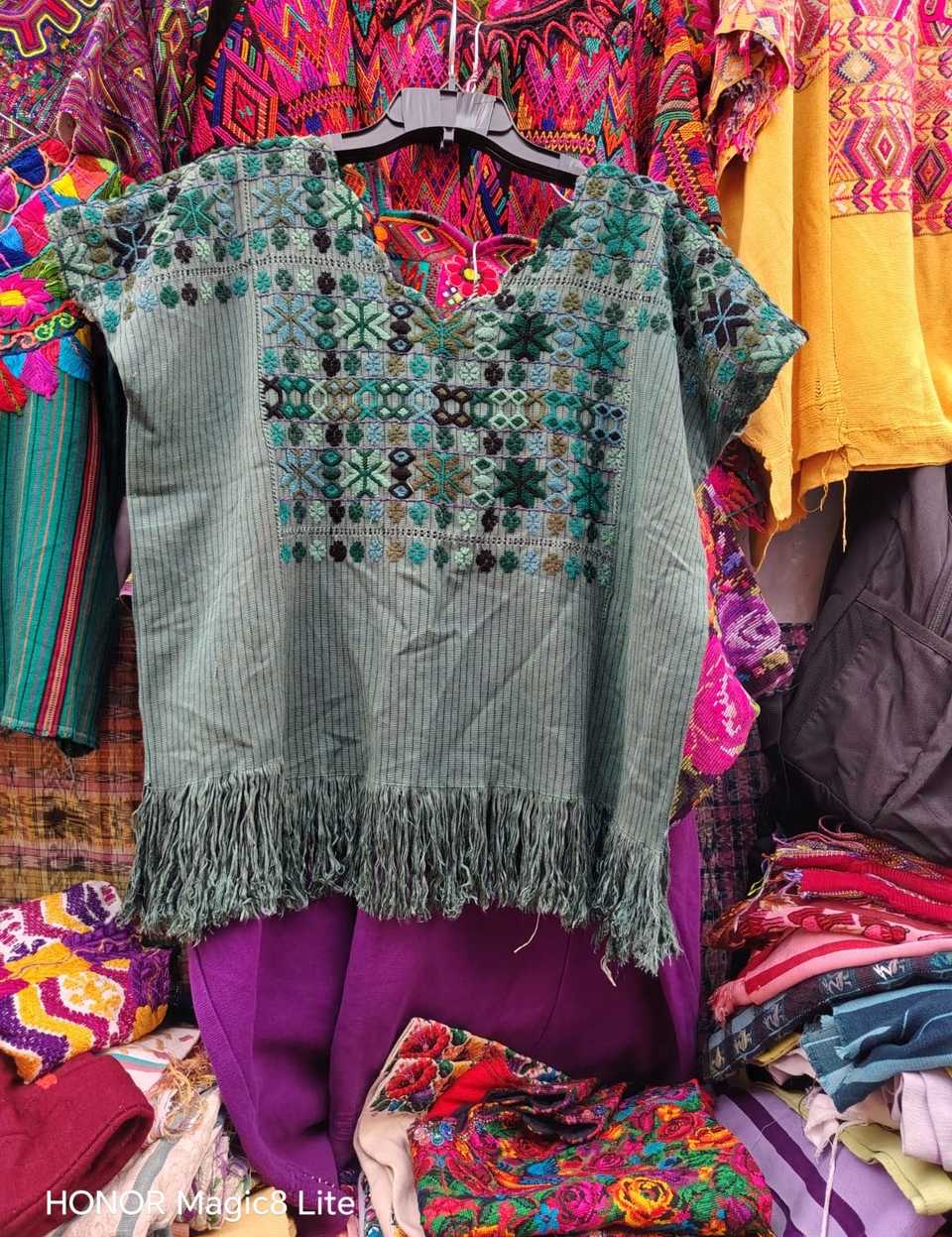 Grey Colotenango huipil #4-266