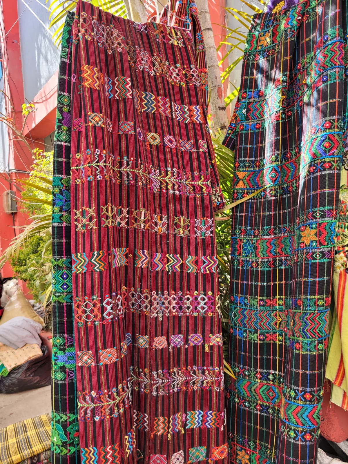 Burgundy Colotenango corte for Sarah