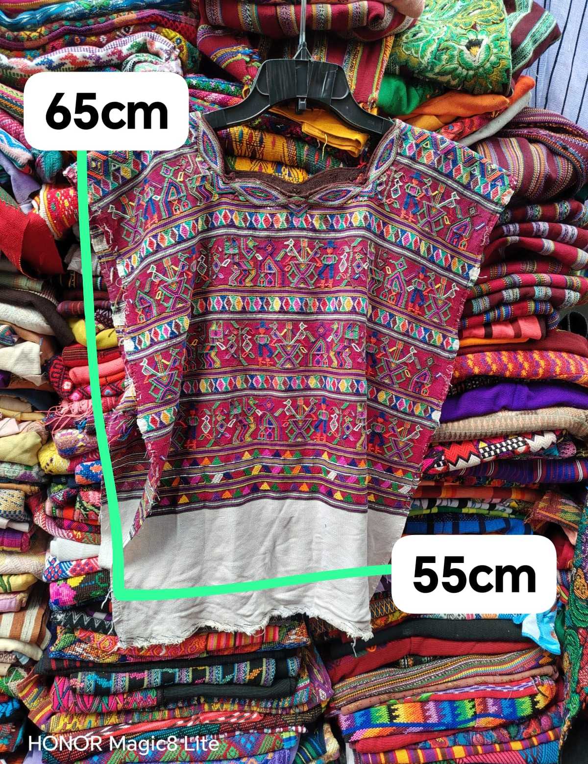 Traditional red Nebaj huipil Nebaj huipil #4-21