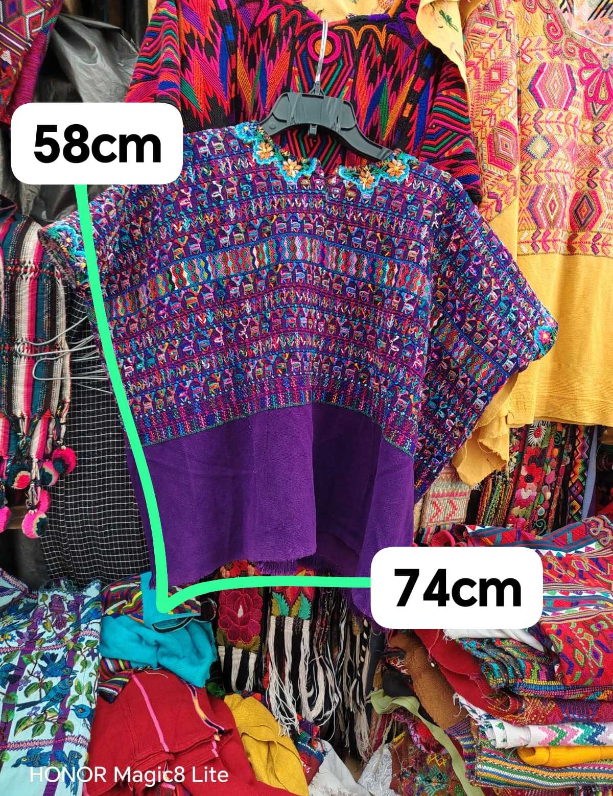 Purple San Lucas huipil #4-168