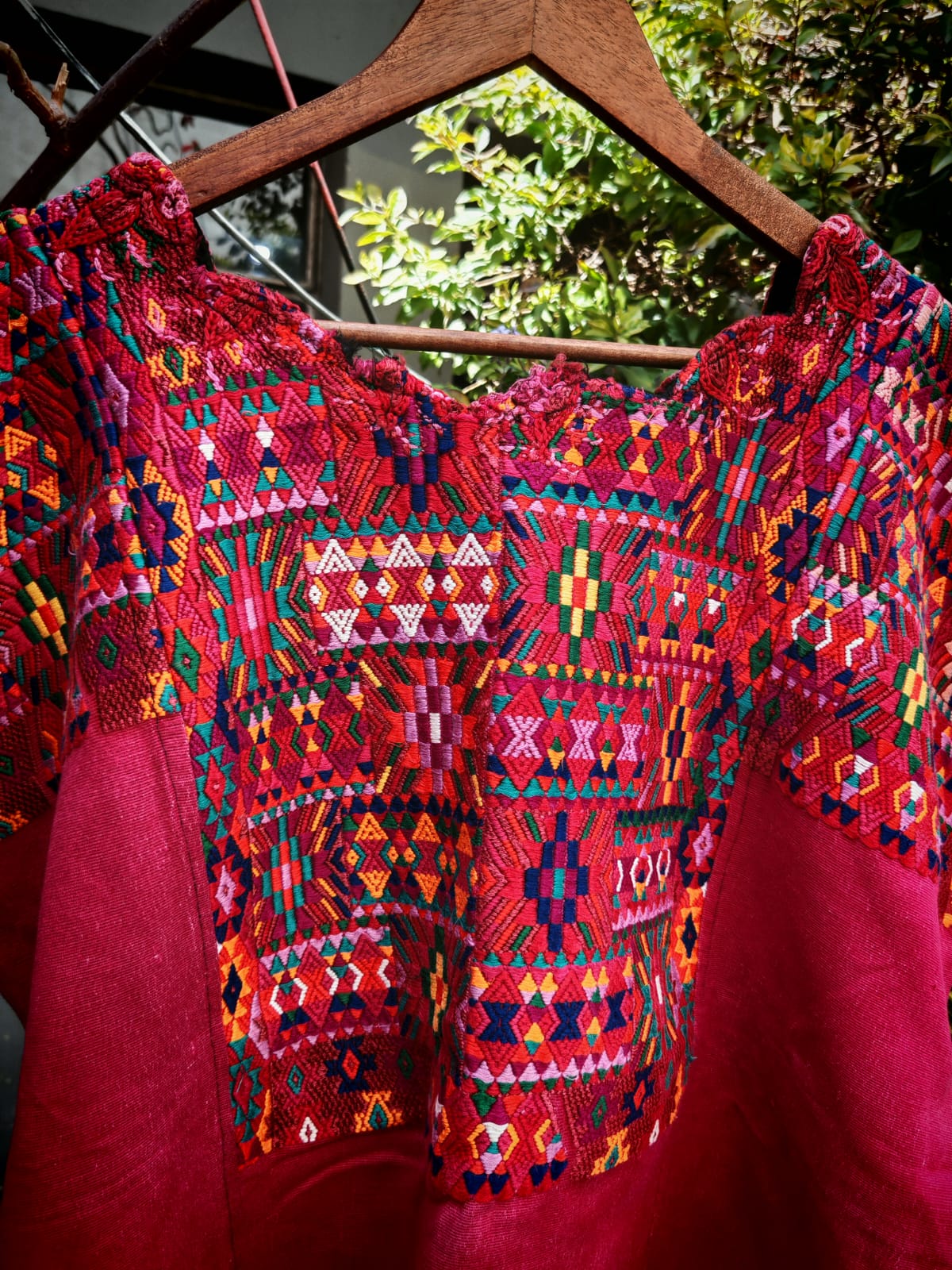 Hot pink Chichi huipil (reserved for Jean)