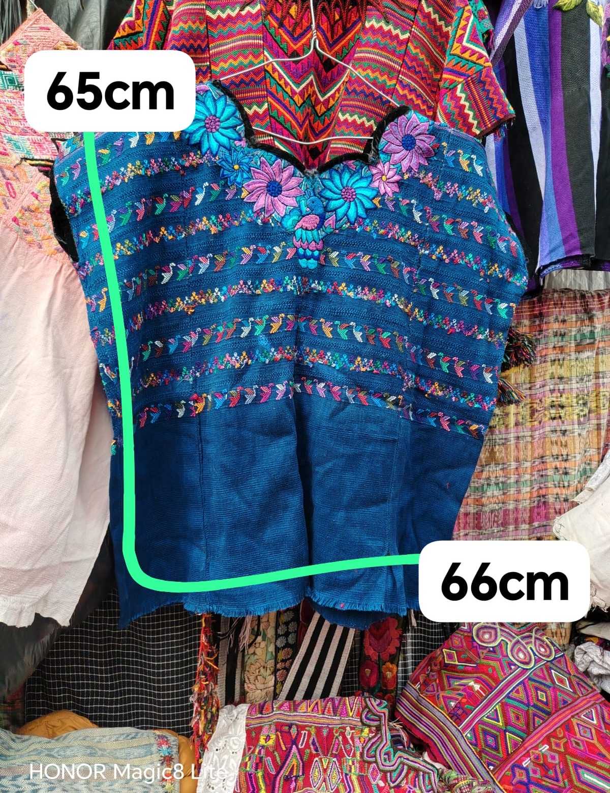 Blue San Lucas huipil #4-67