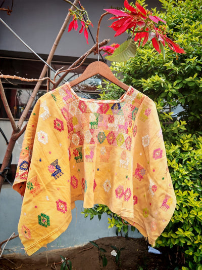 Yellow Coban huipil (Reserved for Chus)