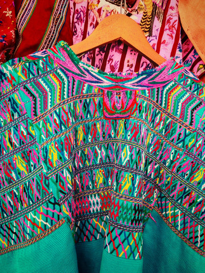 San Juan Cotzal huipil for Monika