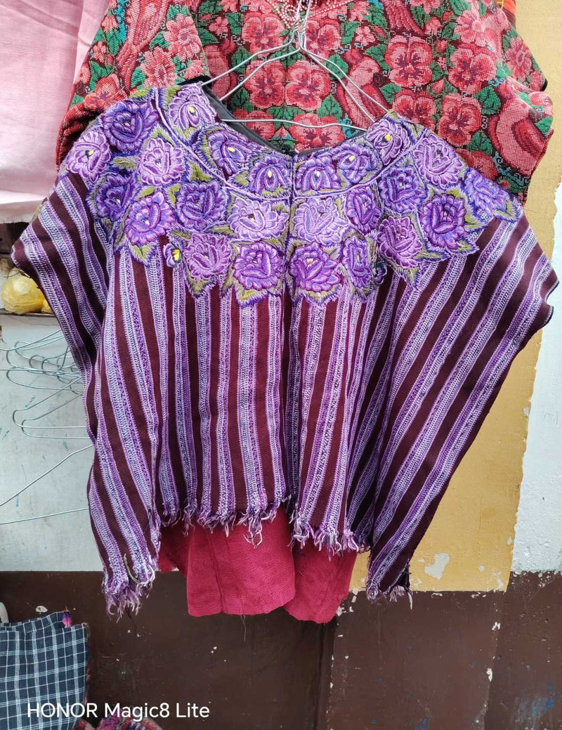 Purple Patzun Huipil #6-357