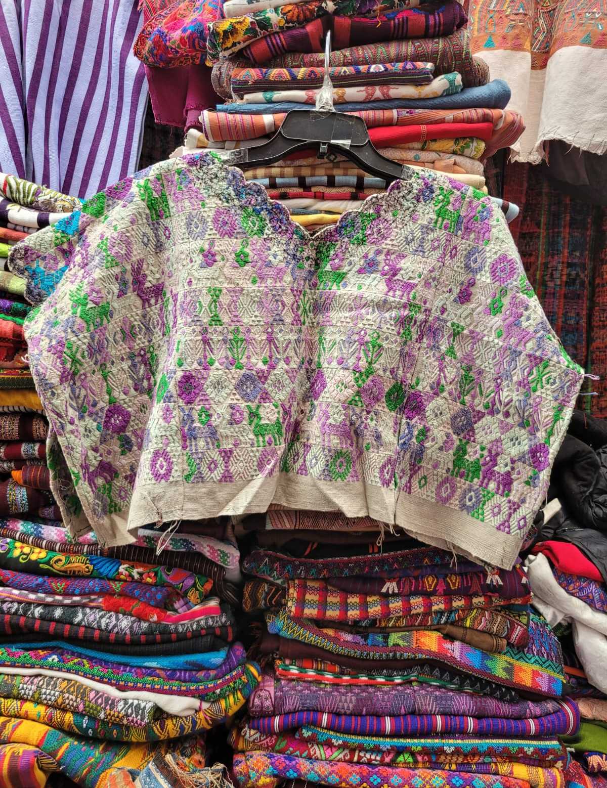 Lilac Coban huipil #3-43