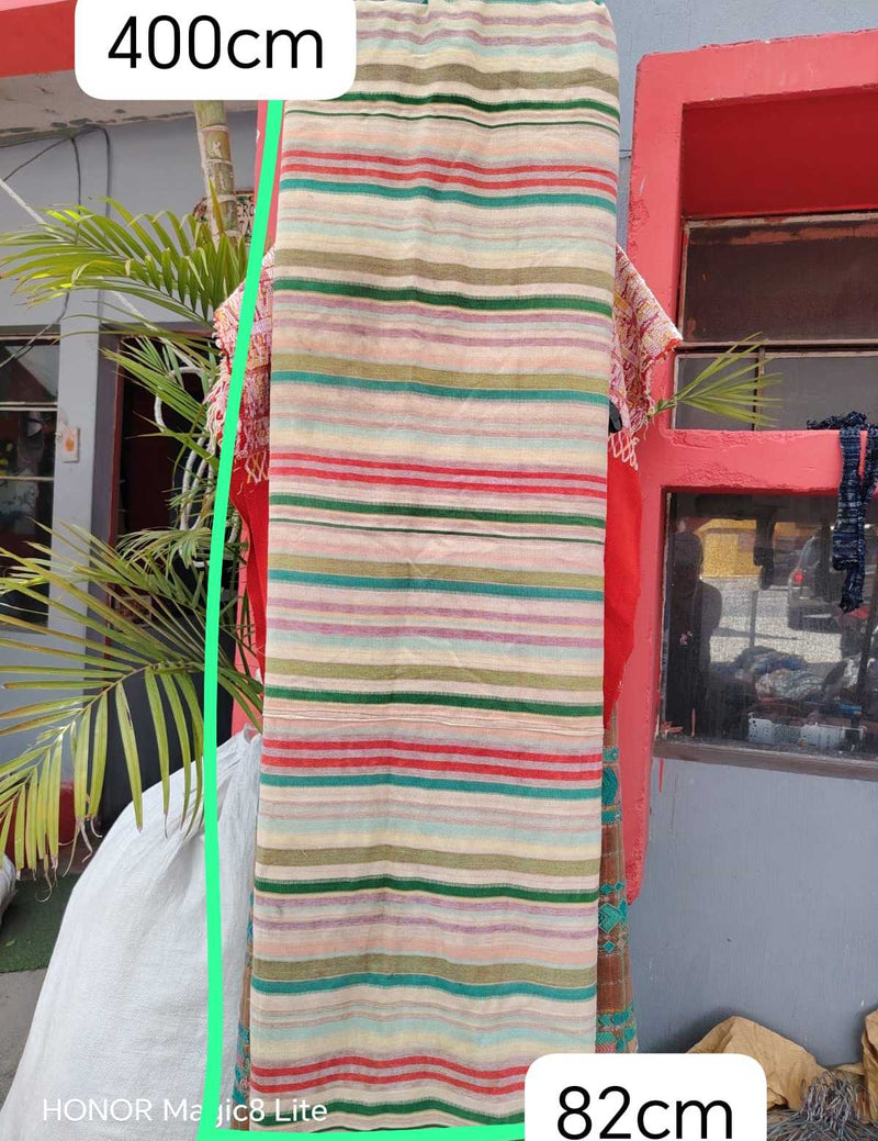Colourful striped Totonicapan corte #5-230