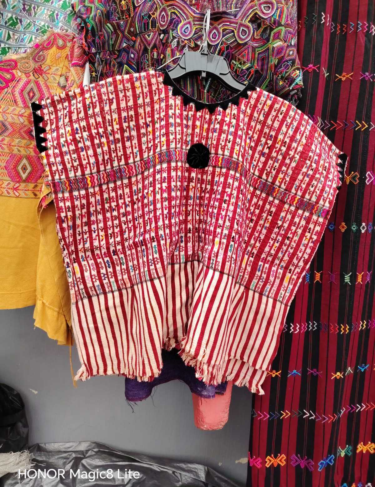 Candy striped San Lucas huipil #4-230