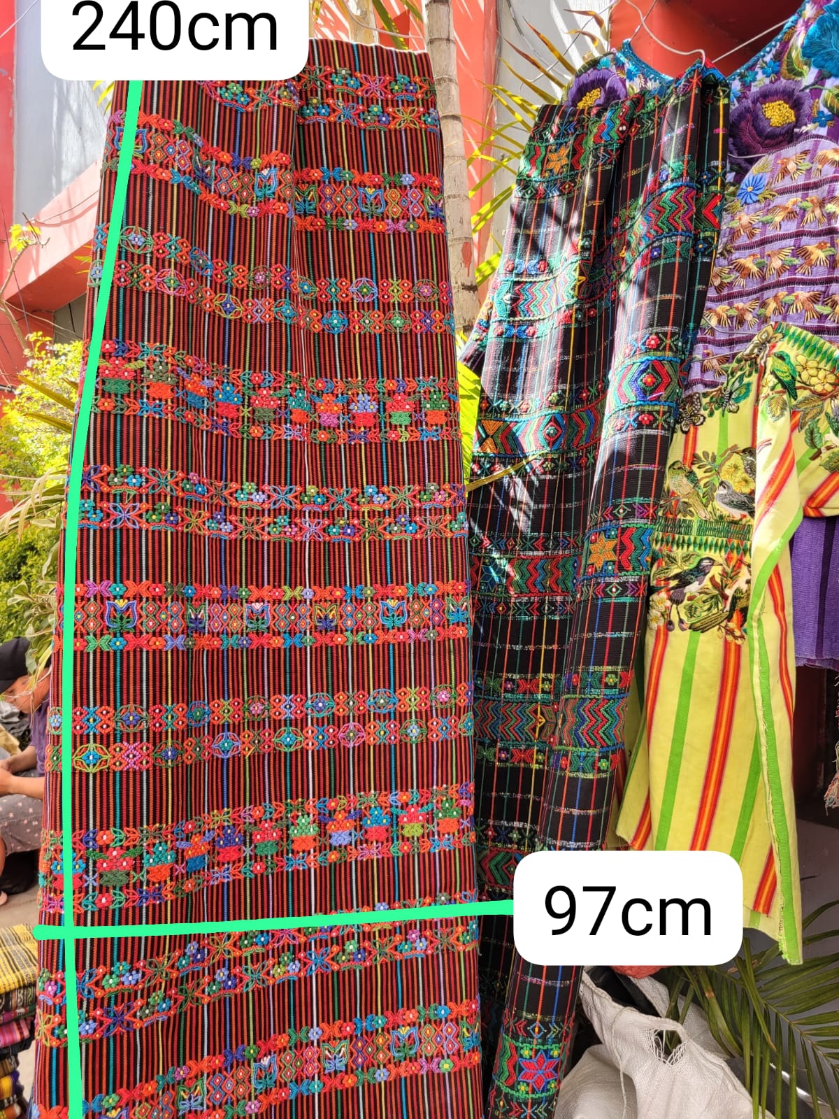 Colorful Aguacatan Corte for Carolyn