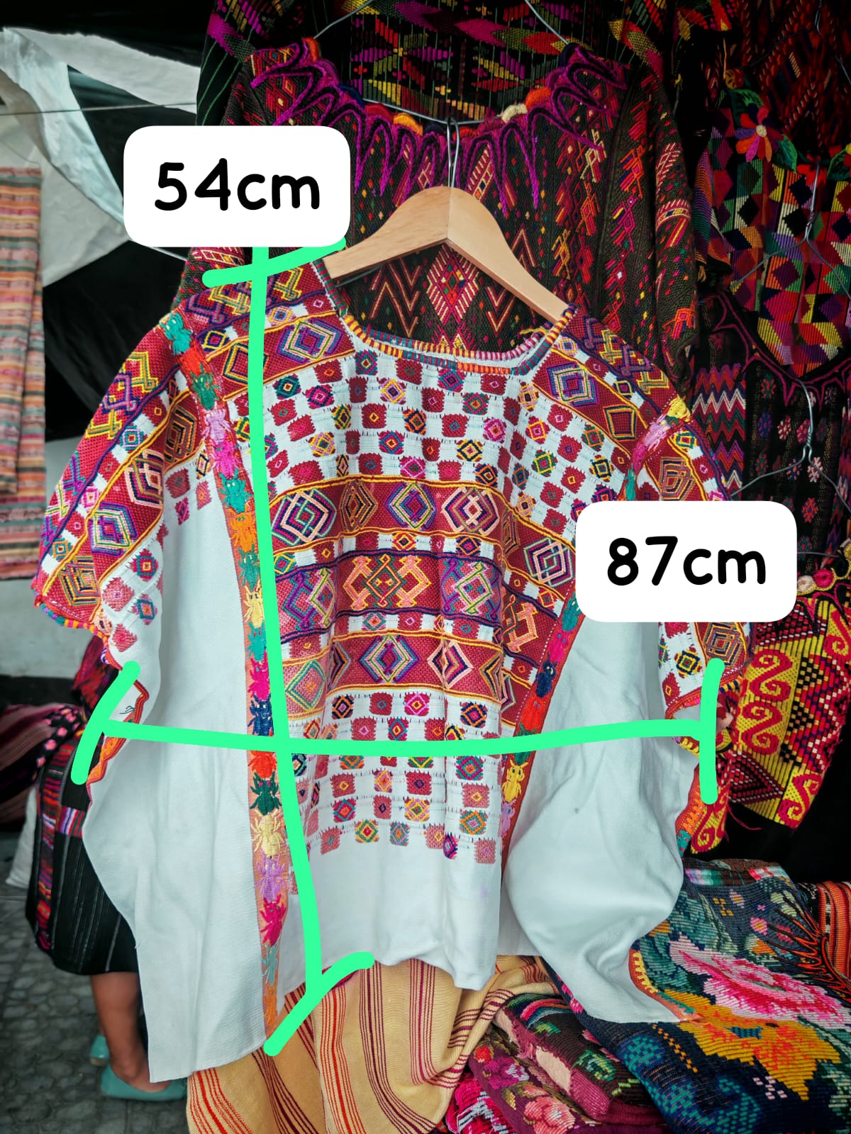 Ceremonial Colotenango huipil for Andrea