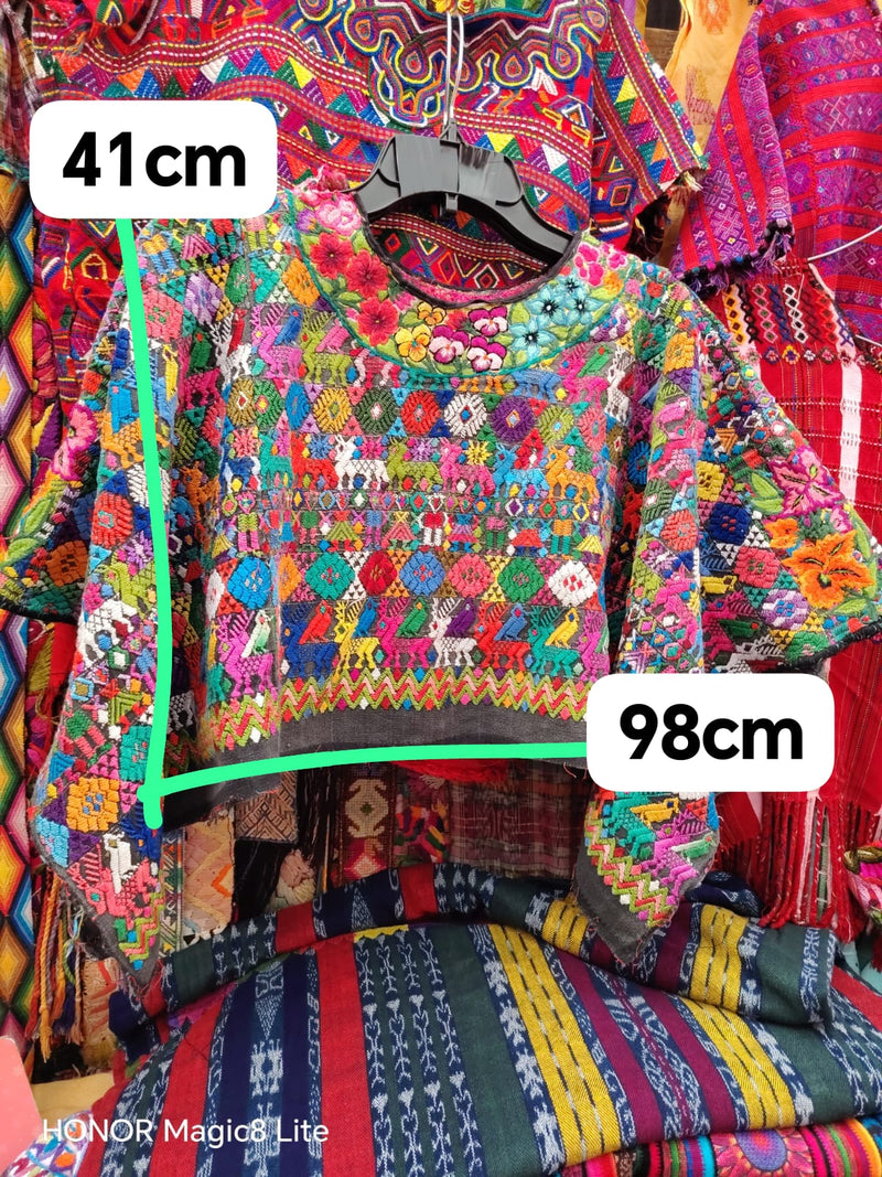 Colorful Coban huipil (Reserved for Anne)