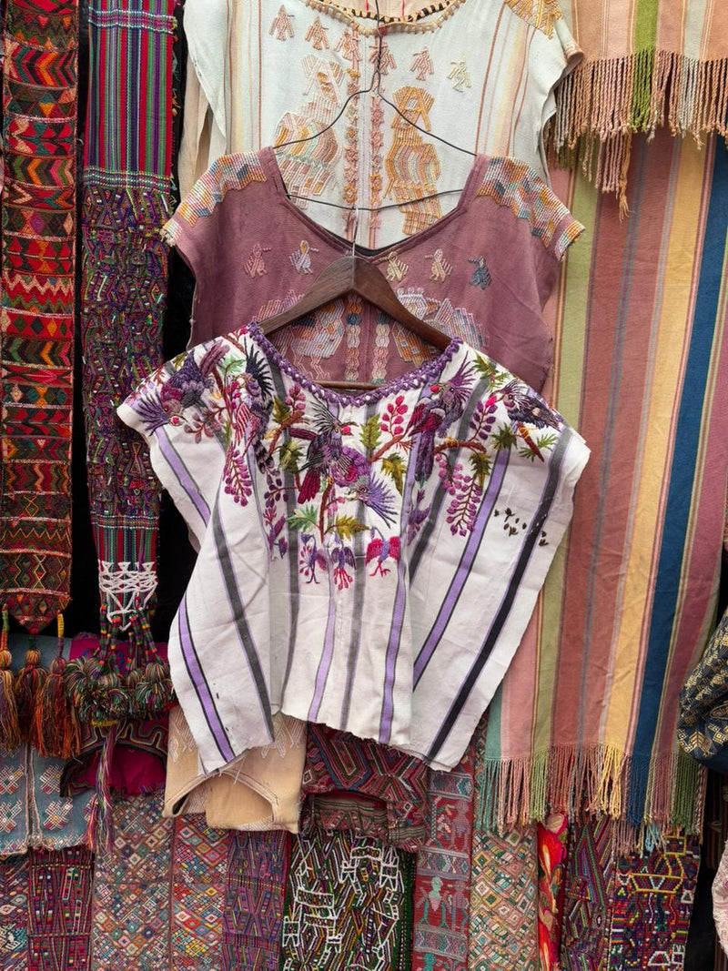 Lilac Santiago huipil for Monica