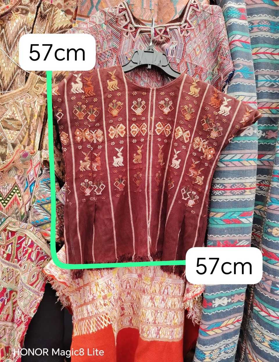 Chocolate brown San Lucas Toliman huipil #4-310