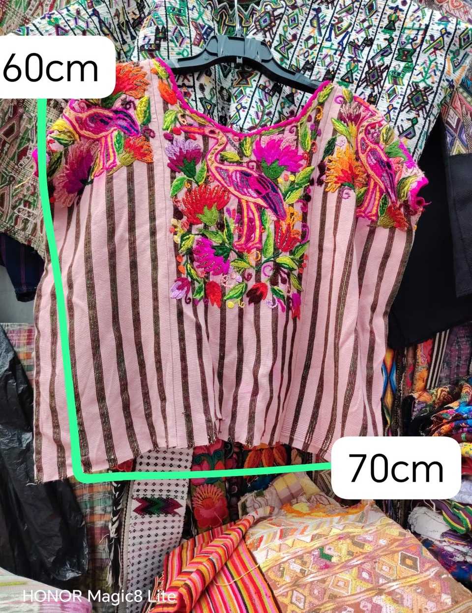 Pink Ibis Chichicastenango huipil #4-306