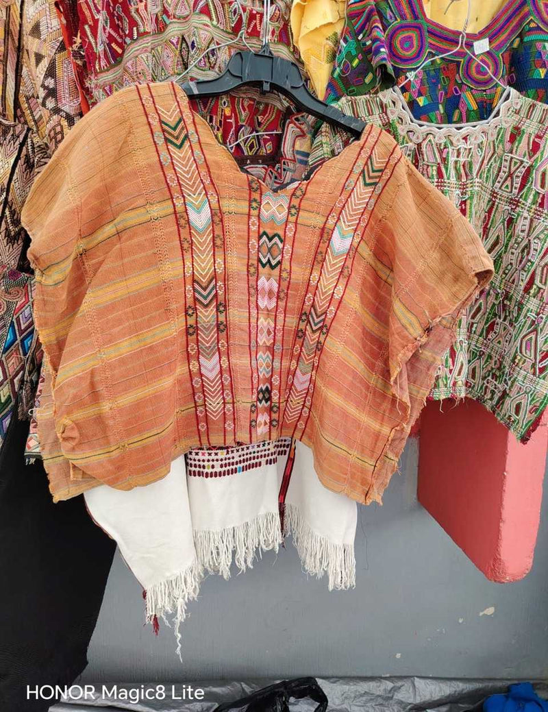 Coral Colotenango huipil #5-47