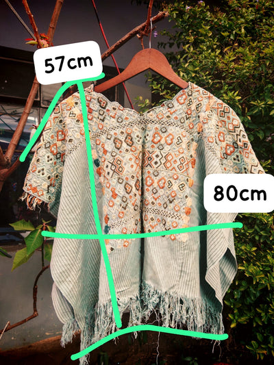 Pale blue Colotenango huipil (Reserved for Sarah)