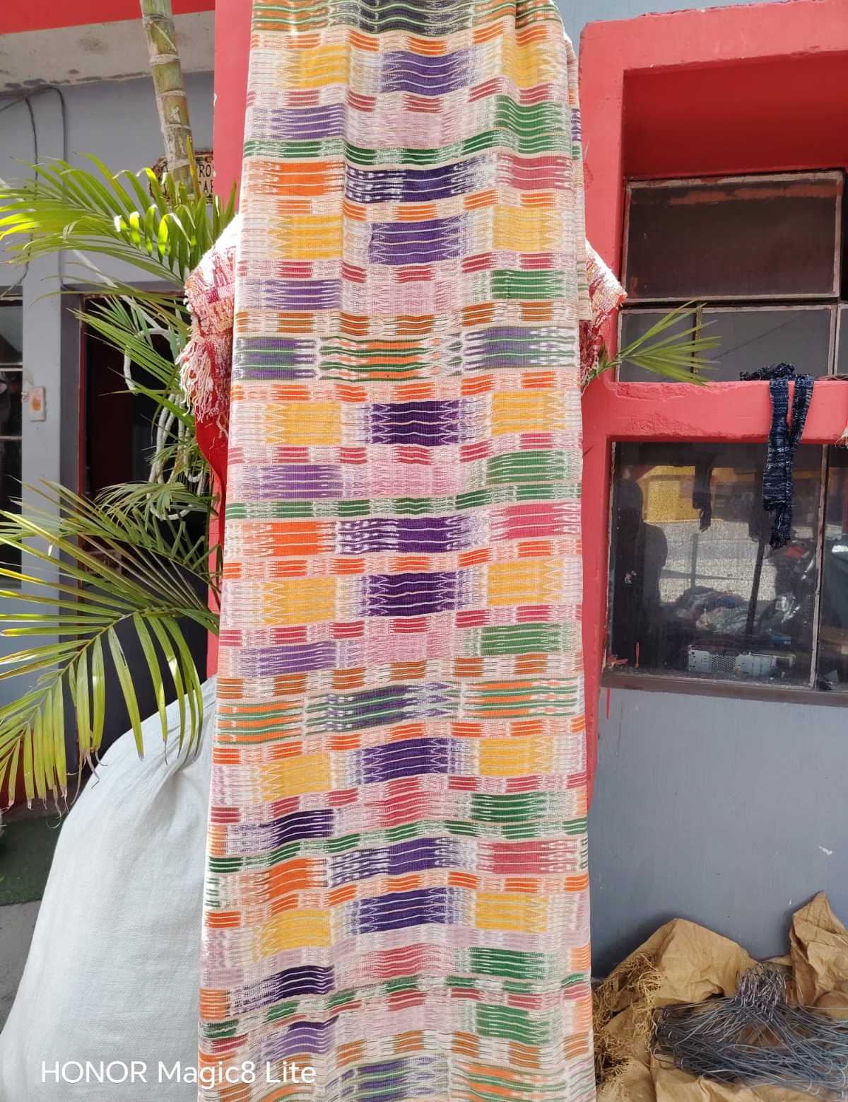 Colourful purple Patzun corte #5-227