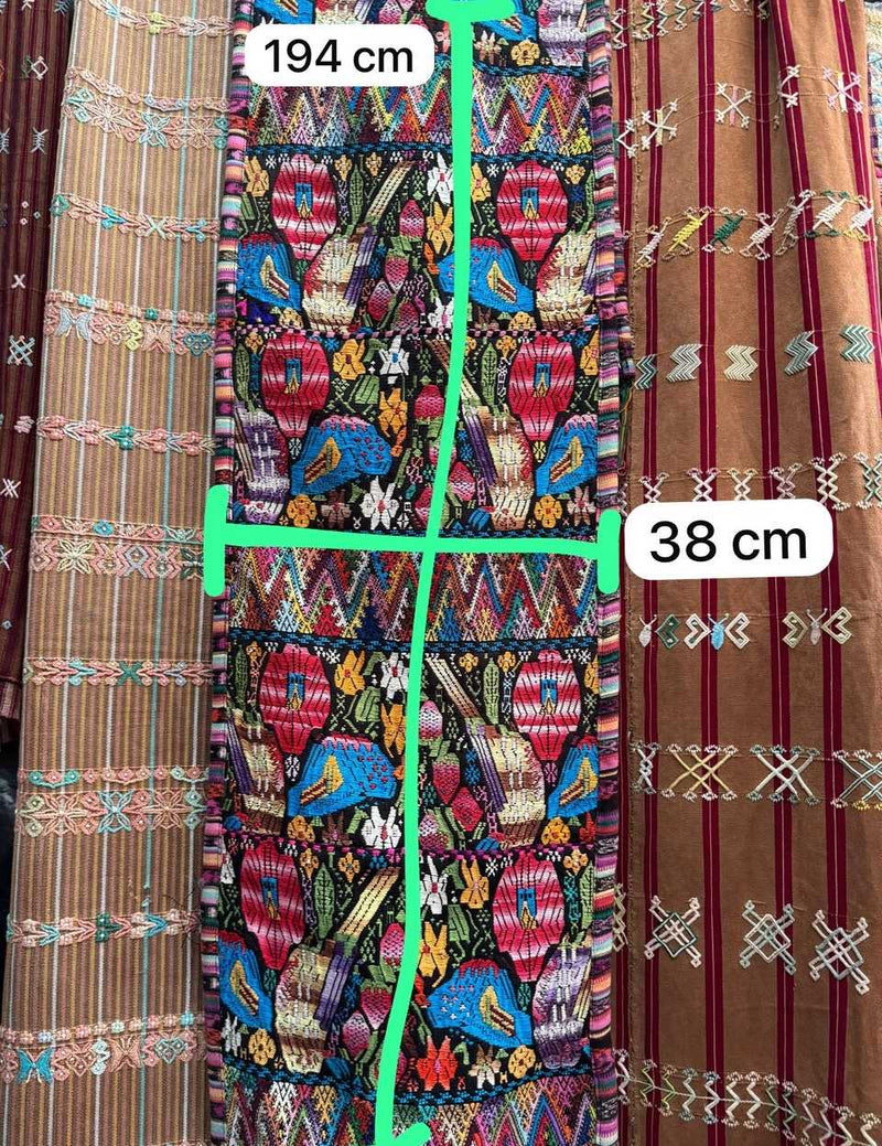 Colourful Chichicastenango tablecloth #5-152